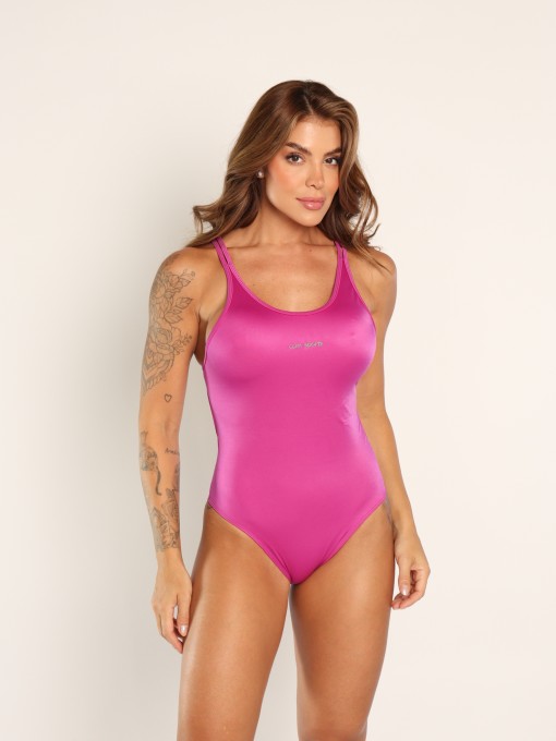 Maiô Athletic Fuchsia