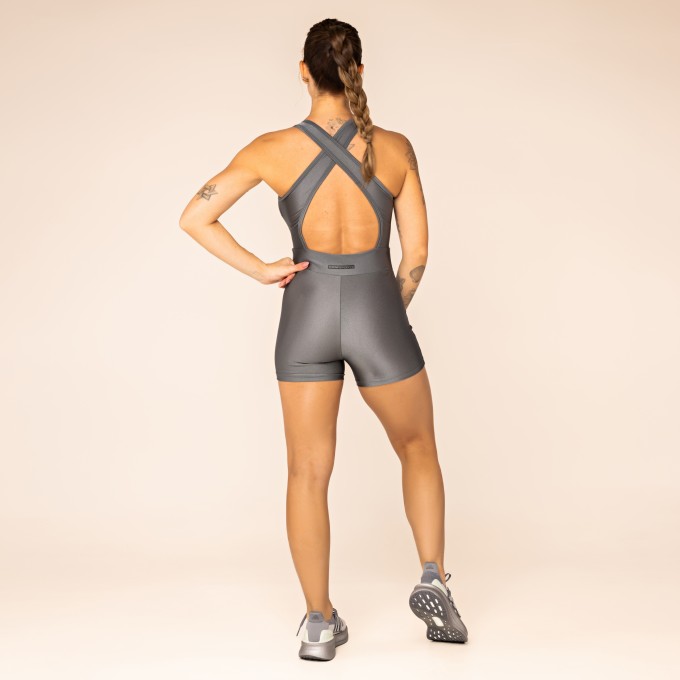 Macaquinho Comfort Gris