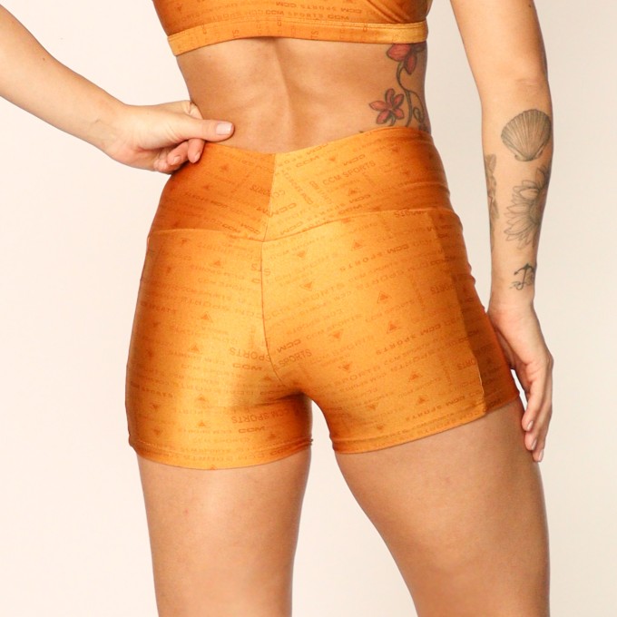 Short Fitness Comfort Logo Damasco