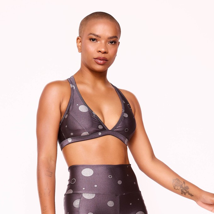 Top Fitness Ball Cinza